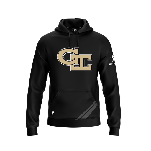 [CUS-DFW-SUHOOD-FLC-LSL-BLK-YXS-LOGO3] Summit Hoodie (Youth XS, Black, Logo 3)