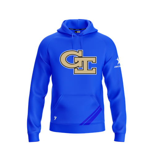 [FOLHSMRY-YXS-LOGO3] Decker Summit Hoodie (Youth XS, Royal, Logo 3)