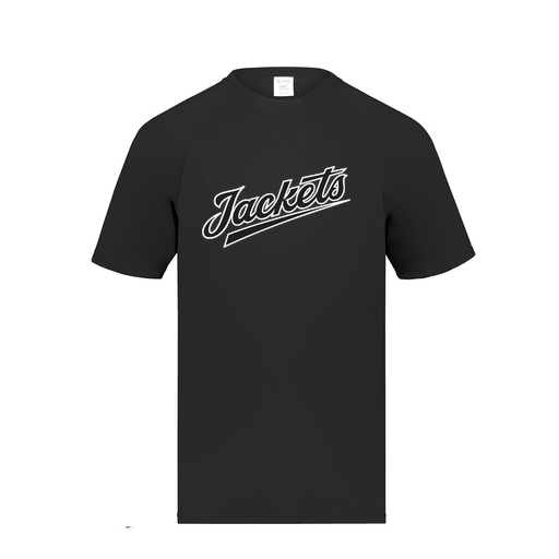 [2790.080.S-LOGO1] Men's Smooth Sport T-Shirt (Adult S, Black, Logo 1)