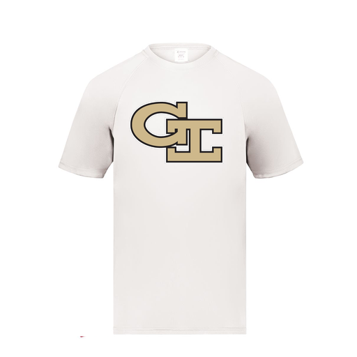 [2790.005.S-LOGO3] Men's Smooth Sport T-Shirt (Adult S, White, Logo 3)