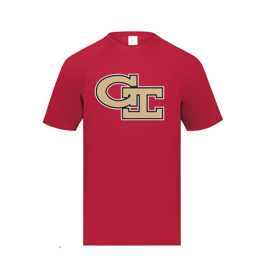[2790.083.S-LOGO3] Men's Smooth Sport T-Shirt (Adult S, Red, Logo 3)