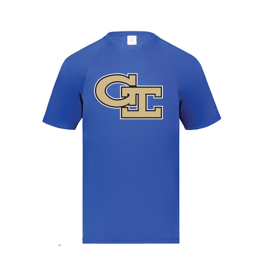 [2790.060.S-LOGO3] Men's Smooth Sport T-Shirt (Adult S, Royal, Logo 3)
