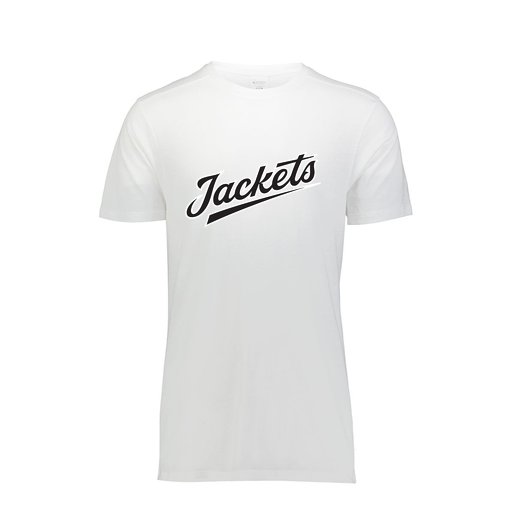 [FTSCUBWH-AS-LOGO1] Decker Men's Tri-Blend T-Shirt - Short Sleeve (Adult S, White, Logo 1)