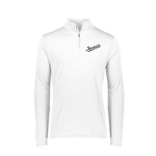 [FTLQFLWH-FAXS-LOGO1] Decker Women's Flex-Lite 1/4 Zip Shirt (Female Adult XS, White, Logo 1)