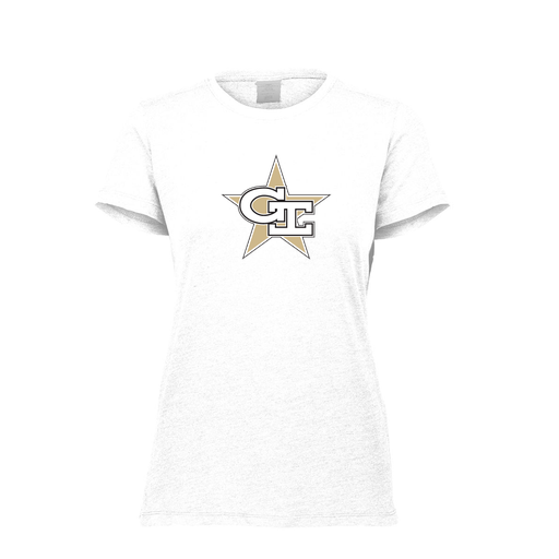 [3067.005.XS-LOGO2] Ladies Ultra-blend T-Shirt (Female Adult XS, White, Logo 2)