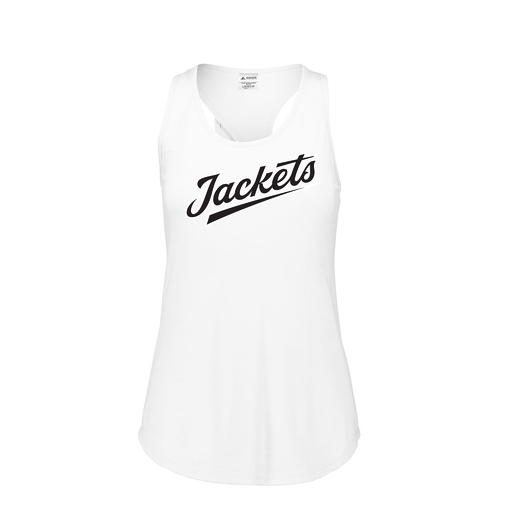 [3078.005.S-LOGO1] Ladies Tri Blend Tank Top (Female Adult S, White, Logo 1)