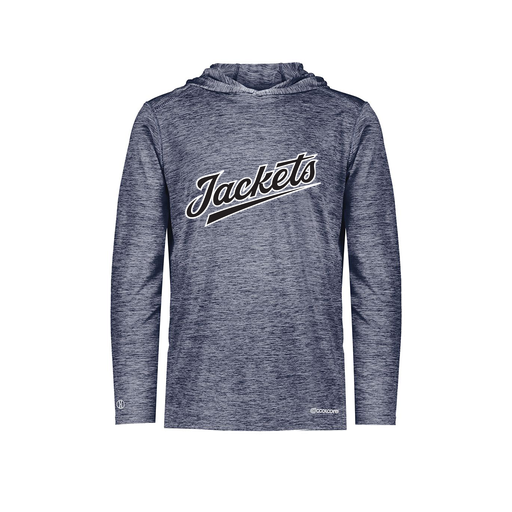 [CUS-DFW-CHGHOOD-PER-LSL-NVY-AS-LOGO1] Men's Charge Hoodie (Adult S, Navy, Logo 1)