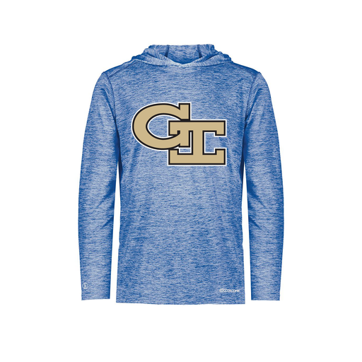 [FOLHCGRY-AS-LOGO3] Decker Men's Charge Hoodie (Adult S, Royal, Logo 3)