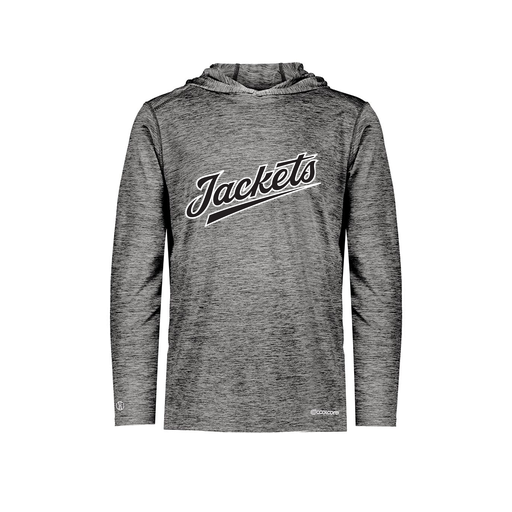 [FOLHCGBK-YS-LOGO1] Decker Youth Charge Hoodie (Youth S, Black, Logo 1)