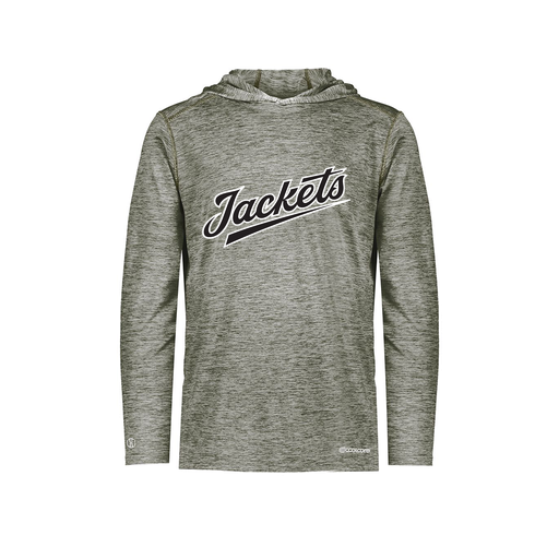 [FOLHCGGY-YS-LOGO1] Youth Charge Hoodie (Youth S, Gray, Logo 1)