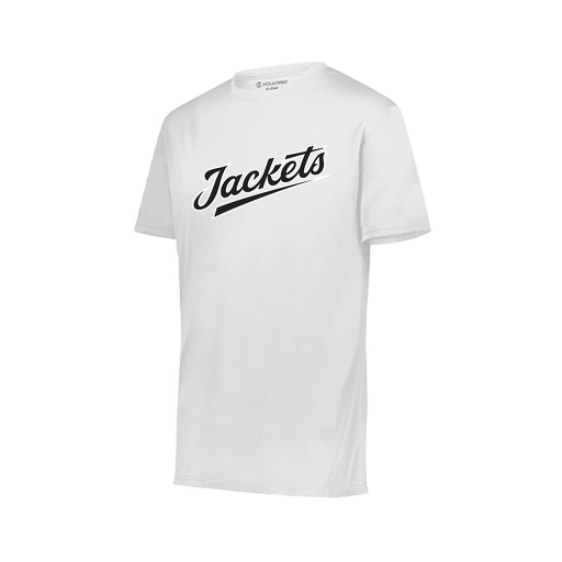 [222818.005.S-LOGO1] Men's Movement Dri Fit Shirt (Adult S, White, Logo 1)