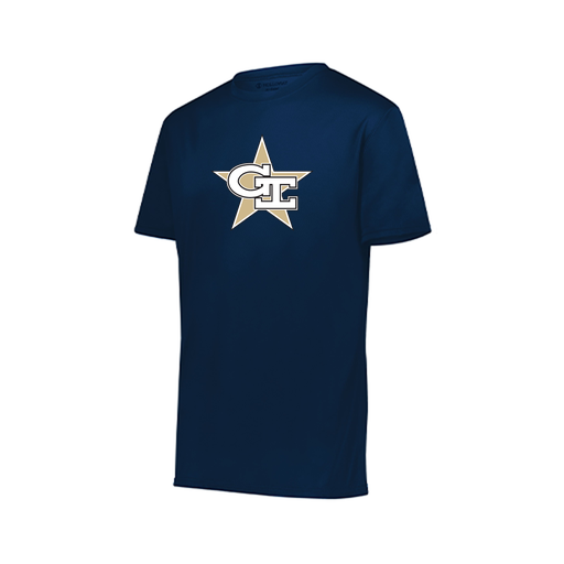 [222818.065.S-LOGO2] Men's Movement Dri Fit Shirt (Adult S, Navy, Logo 2)