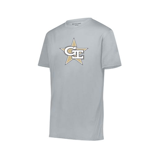 [222818.099.S-LOGO2] Men's Movement Dri Fit Shirt (Adult S, Silver, Logo 2)