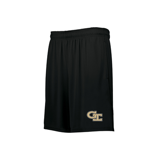 [229511.080.XS-LOGO3] Men's Swift Short (Adult XS, Black, Logo 3)