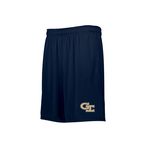[229511.065.XS-LOGO3] Men's Swift Short (Adult XS, Navy, Logo 3)