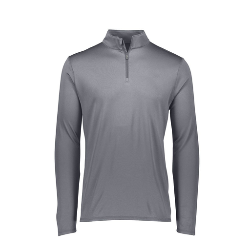 [FTLQFLGY-FAXS-LOGO5] Ladies Flex-Lite 1/4 Zip Shirt (Female Adult XS, Gray, Logo 5)